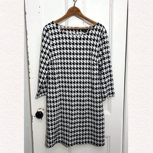 Apt. 9 Houndstooth Dress, size M